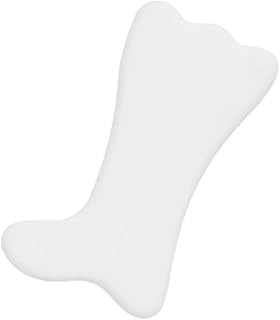 LALAFINA Massageador De Rosto Tradicional Ferramenta De Raspagem Ferramentas Placa De Raspagem Raspador Olhos Placa De Massagem Branca Placa De Raspagem Massageadora Bastão De Massagem