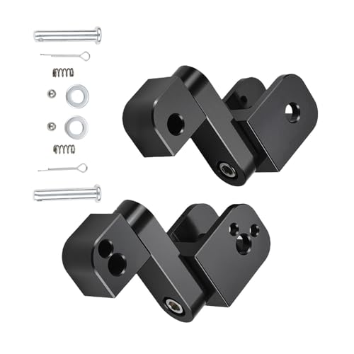 Repose-pieds en aluminium durable avec angle ajustable pour moto cross MX350