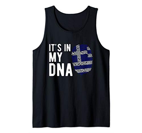 It's in my DNA Greece Flag Greek Gift Tank Top