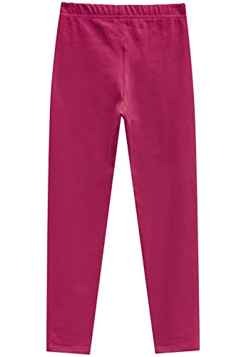 Legging Lecimar Kids em Cotton Outono Inverno Rosa Escuro
