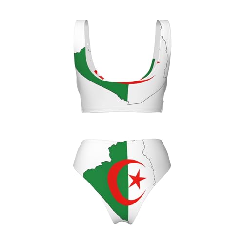 Maillot de bain Algérie femme 2 pièces bikini ventre plat - 6