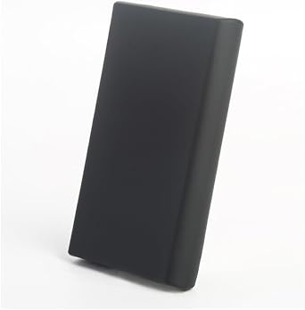 Soft Matte Silicone Protective Shell Skin Case Cover for Sony Walkman NW-A306 NW-A307 NW-A300 Series (Black)
