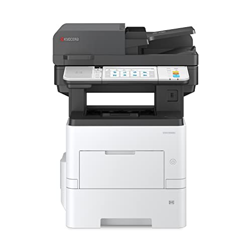 Kyocera Ecosys Ma6000Ifx All-In-One Monochrome Laser Printer (Print/Copy/Scan/Fax), 62 Ppm, Up To Fine 1200 Dpi, Gigabit Ethernet Hypas Capable, 7 Inch Touchscreen Panel, 512 Mb #TOP16