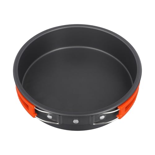 ZYNCUE Camping Frying Pan - Lightweight Non-Alumina Cookware with Foldable Handle for Outdoor Cooking - Ideal for 2-3 People - Image 7