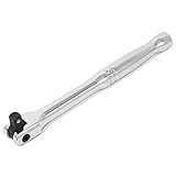 Powerbuilt Flex Head 1/4 Inch Drive Breaker Bar Extension, Rotating 180 Degree, Tight Spaces, Optimized Leverage and Torque - 940504