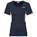 HEAD Damen Club Tech T-shirt W T shirts, Darkblue, S EU