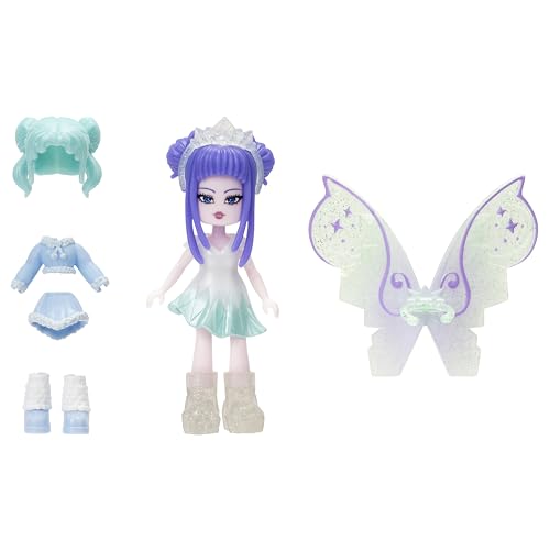 Muñeca Royale High Ice Fairy 3 pulgadas con 9 accesorios miniatura 3