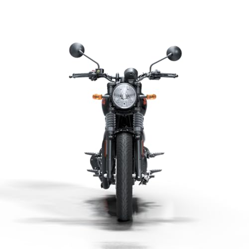 Image of Royal Enfield Hunter 350 with Disc & Spoke Wheels Motorcycle (Factory Black) Booking for Ex-Showroom Price