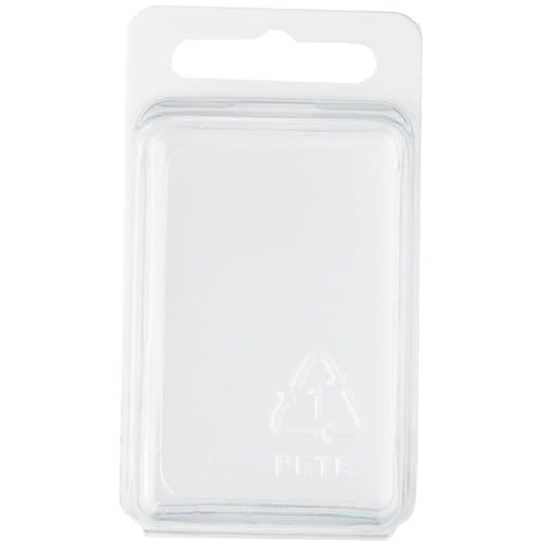 Collecting Warehouse Clear Plastic Clamshell Package / Storage Container, 2.31