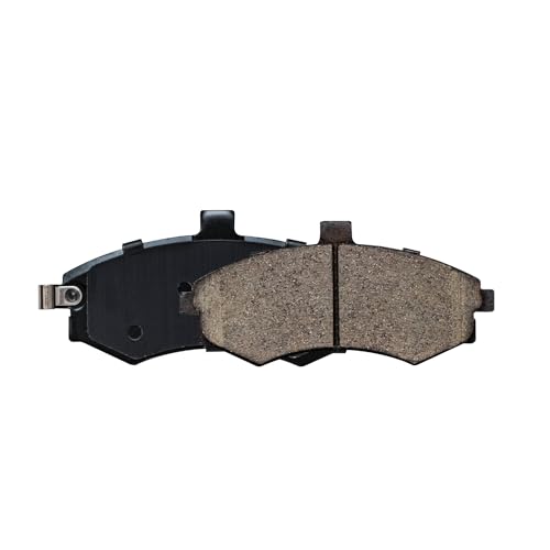 Image of Detroit Axle - Front Brake Pads for Hyundai 2002 2003 2004 2005 Elantra, Ceramic Brake Pads with Hardware Replacement
