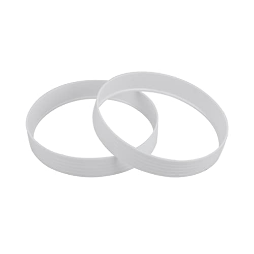 COOLHIYA 2pcs Golf Hole Cup Rings Pp Plastic Putting Hole Cup for Outdoor Training Golf Accessory Improve Visibility and Stability