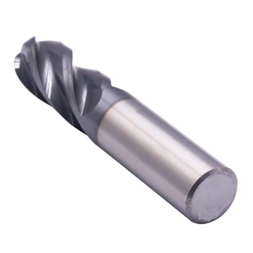Image of BestParts High Performance Ball Nose Solid Carbide End Mill - AlTiN Coated, 4 Flute, 30 Degree Helix, 3 /4 inch Cutting Diameter, 3 /4 inch Shank Diameter, 1-3 /4 inch Length of Cut, 4 inch Overall Length