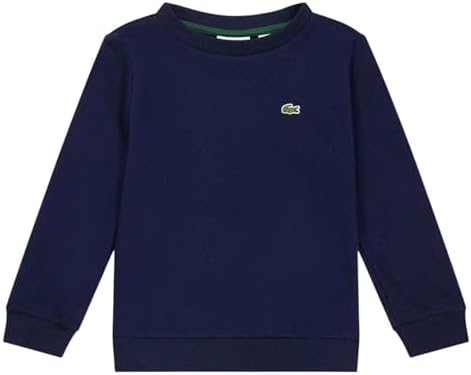 Lacoste Childrens/Kids Embroidered Logo Crew Neck Sweatshirt (UK Size: 6 Years) (Marine Blue)