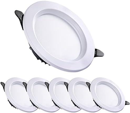6 Pack LED Recessed Ultra-Thin LED Recessed Ceiling Light - Thumbnail 2