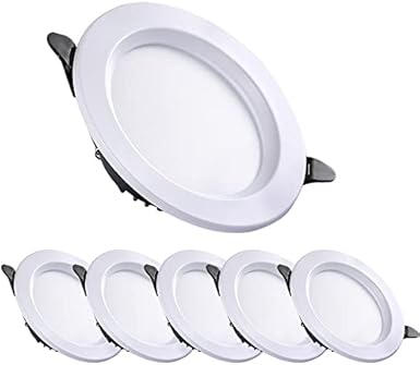 6 Pack LED Recessed Ultra-Thin LED Recessed Ceiling Light