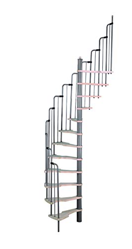 Preisvergleich Produktbild Spindeltreppe / Wendeltreppe / Raumspartreppe Sharon DM 140 cm