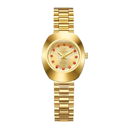 Liebig Stainless Steel Quartz Watch, Men‘s Gold Dial Quartz Watch, Metal Classics Strap Watch for Men Business, L102102, Band Color-Gold (B0D4D81LXT) Amazon Price History, Amazon Price Tracker