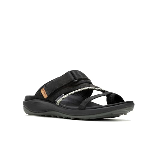 Merrell Women's Terran 4 Post Slide, Black, 7