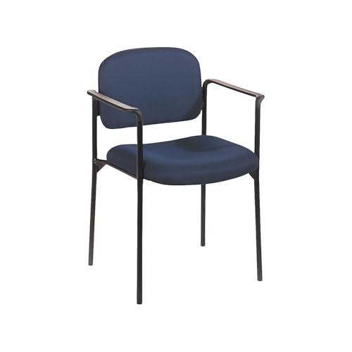 With Arms, Office Furniture, Navy (vl616)