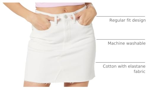 Image of The Drop Women's Arhaan Denim Mini Skirt
