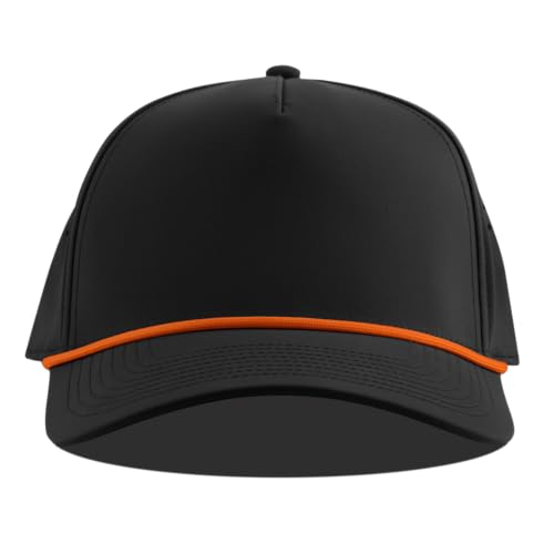 Image of Branded Bills Bare Curved 5 Panel Colored Rope Hat for Men | Adjustable Golf Baseball Cap