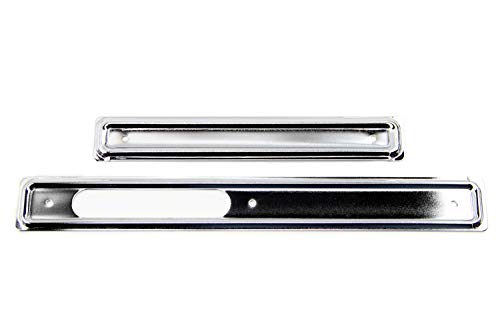 Scheuerleiste Set - rechts / links - Alu - mit Keder und Nieten - Schwalbe KR51