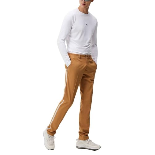 2023 J.Lindeberg Stuart Stripe Golf Pants Chipmunk 32/324