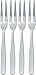 HIC Escargot Cocktail Appetizer Fork Set, Stainless Steel, 6-Inches, 4-Piece Set