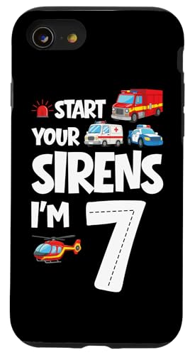 Start Your Sirens I Am 7�� 7�΂̒a���� �q�� �X�}�z�P�[�X iPhone SE (2020) / 7 / 8 �p