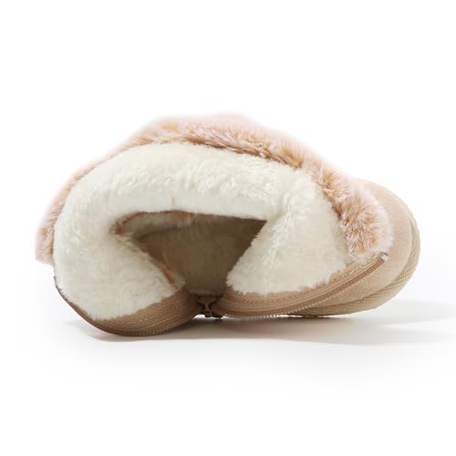 Image of Femizee Girls Boys Warm Winter Boots Kids Outdoor Snow Boots(Toddler /Little Kid)