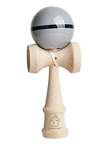 Kendama Kraze Beech Wooden Toy -Extra String (Grey&Black)