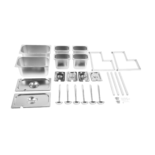 Ensemble de Boîtes à Condiments en Acier Inoxydable au Design Épuré
