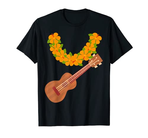 Disfraz de ukelele hawaiano Luau Spirit Day Camiseta