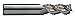 MA Ford 13475000 3/4 TuffCut AL 3FL Alum. Roughing End Mill