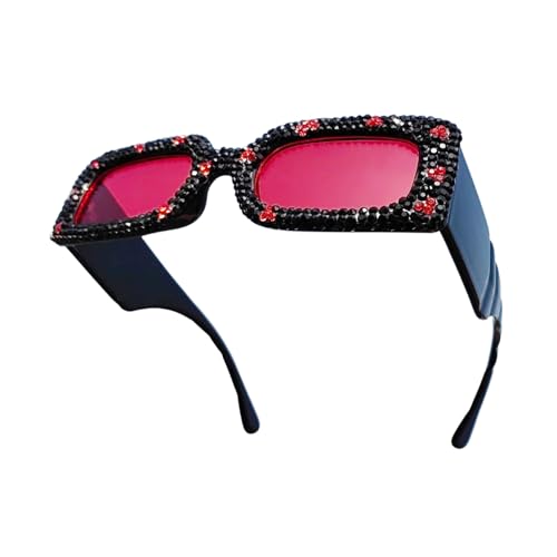 Image of laureles /Square Snakeskin Pattern Rectangle Sunglasses Men Women Vintage Fluorescent Green Shade Glasses