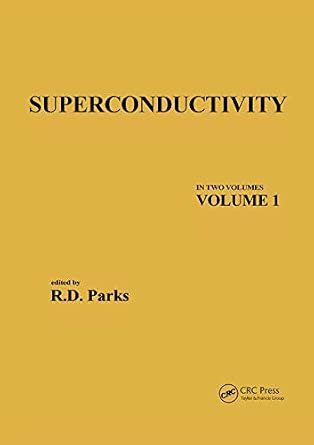 Superconductivity: Part 1 book cover