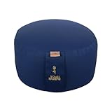 Ersatzbezug für Yogakissen – Rundkissen mit Kordelzug, Ø30 cm x 15 cm, 1 Stück, Außenbezug für Yoga & Meditationskissen (Pflaum)