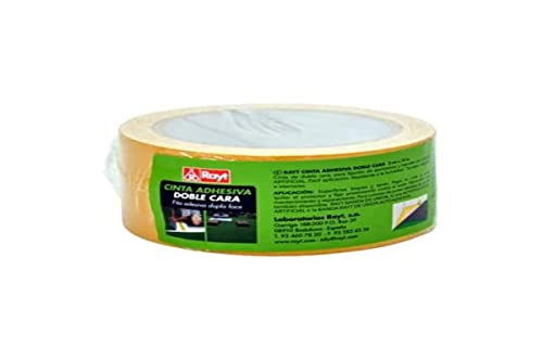 Rayt 2204-29 Cinta adhesiva de doble cara para césped artificial. Apta para interior y exterior. No deja residuos. 5cm x 10m
