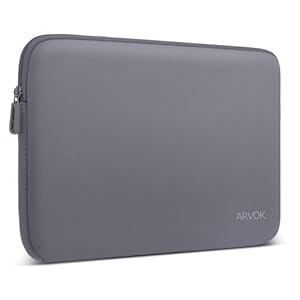 Arvok 11 11.6 12 Inch Laptop Sleeve Multi-Color Size Choices Case/Water-resistant Neoprene Notebook Computer Pocket Tablet Briefcase Carrying Bag/Pouch Skin Cover For HP/Dell/Lenovo/Asus/Acer