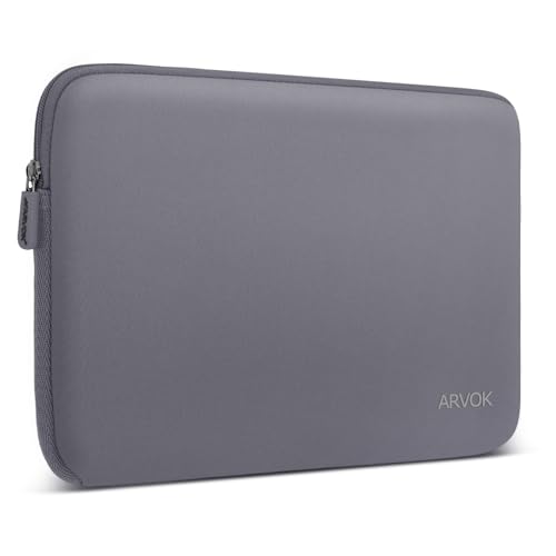Arvok 11 11,6 12 cali neoprenowy pokrowiec na laptopa do Chromebooka Ultrabook Netbook Tablet (Szary)