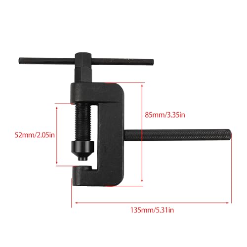 Image of Chain Breaker Tool Kit,Chain Riveting Repair Tool with Carrying Case For ATV Bicycle Motorcycle Cam and 25 to 630 Chains