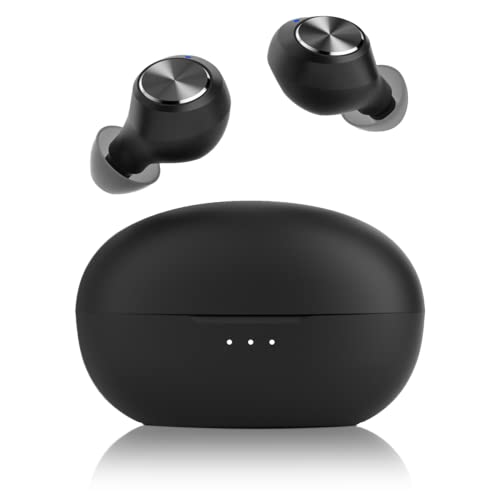 ワイヤレスイヤホン ブラックコンパクト