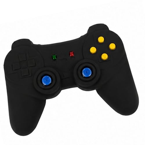 Image of Black Gamer Controller Fidget Toy , Professional Gaming Style Stress Ball, Soft Squeeze Sensory Pad for Focus & Calm, Stealth Design Hand Exercise Tool for Gamers & Office Workers