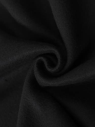 Sweatyrocks Women'S Casual Long Sleeve Sweatshirt Round Neck Pullover Tops Black Floral S thumb #5