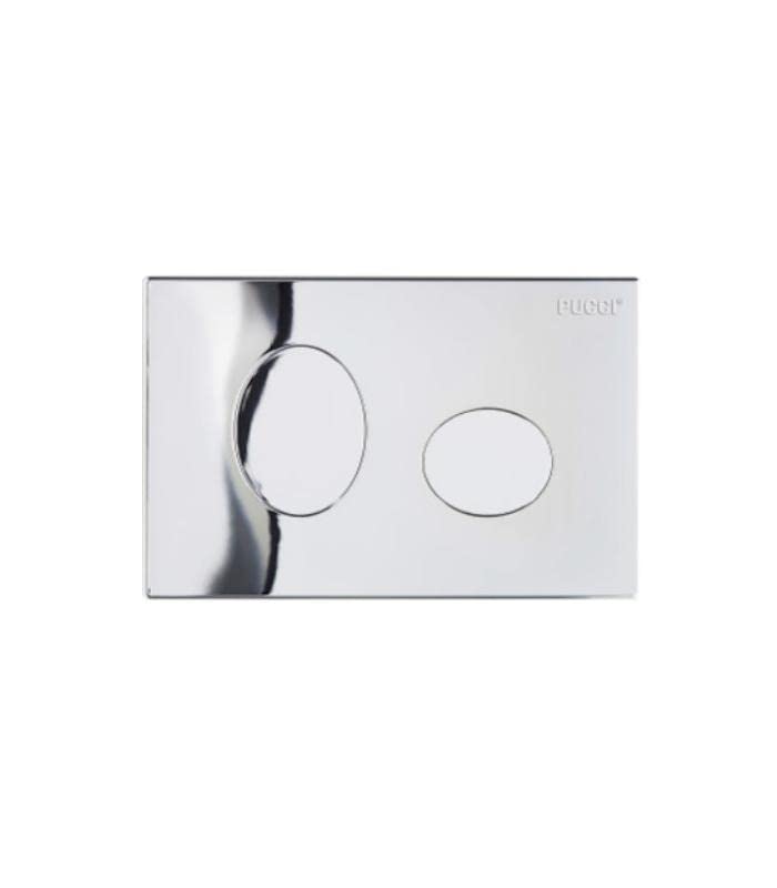 PLACCA CASSETTA PUCCI AD INCASSO ECO - Cromo