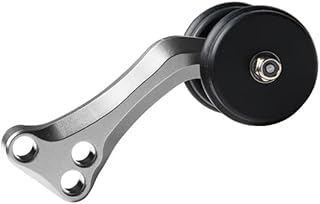 GPM for Traxxas 1/16 Mini E-Revo Upgrade Parts Aluminum Rear Wheelie Bar - 1Set Silver