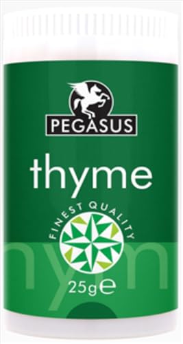 PEGASUS Dried Thyme 25g - Flavorful Herb for Cooking and Seasoning
