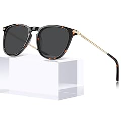 1. Tortoise Frame Grey Lens