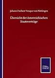  Übersicht der österreichischen Staatsverträge