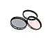 Tiffen Digital Essentials Filter Kit for 77mm (UV Protector + Circular Polarizer + Neutral Density 0.6)